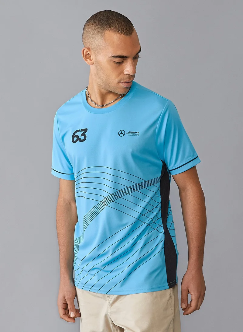 AMG Petronas Formula 1 Team Mercedes AMG Formula1 Men's George Russell T-Shirt