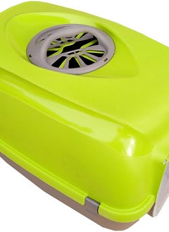 Generic Nova Cat  Enclosed Litter Box  with carbon filter 56x40x39 Cm-green  - Image 1