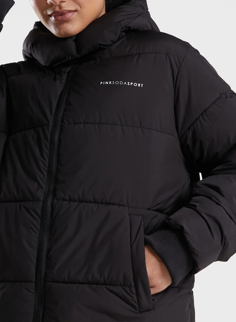 Pink Soda Calabria Padded Jacket