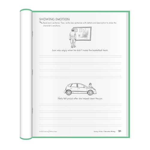 Learning Without Tears Building Writers Student Edition, Age 10+, 5th Grade+, Handwriting Without Tears, Narrative, Information, Opinion, Fluency, School & Home, Tutor, Sensory & Motor Skills, Sensory - Image 3