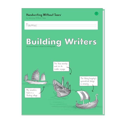 Learning Without Tears Building Writers Student Edition, Age 10+, 5th Grade+, Handwriting Without Tears, Narrative, Information, Opinion, Fluency, School & Home, Tutor, Sensory & Motor Skills, Sensory - Image 1