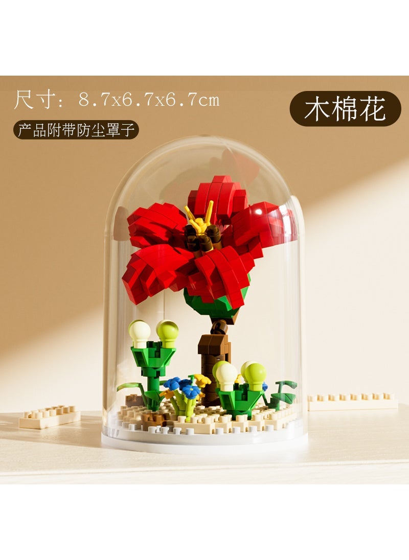 Educational Building Blocks STEM Toy Set Kapok [with dust cover base]] 