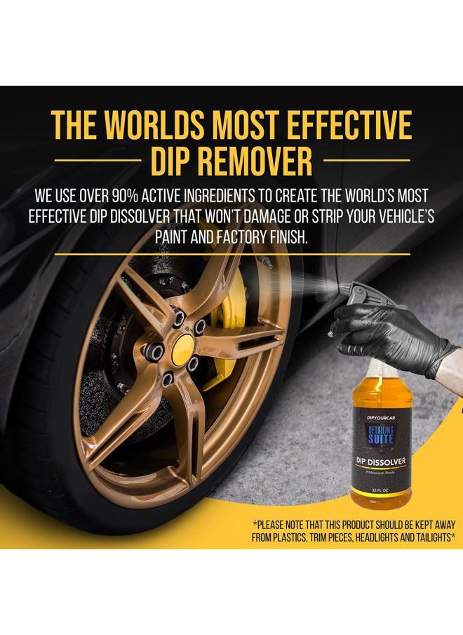 DipYourCar .com Plasti Dip Dissolver - Finish Remover, Striper, and Cleaner for Plastic Dip Painted Cars - Liquifies and Removes Dip to Thin to Peel (32 oz Spray Bottle)  - Image 3