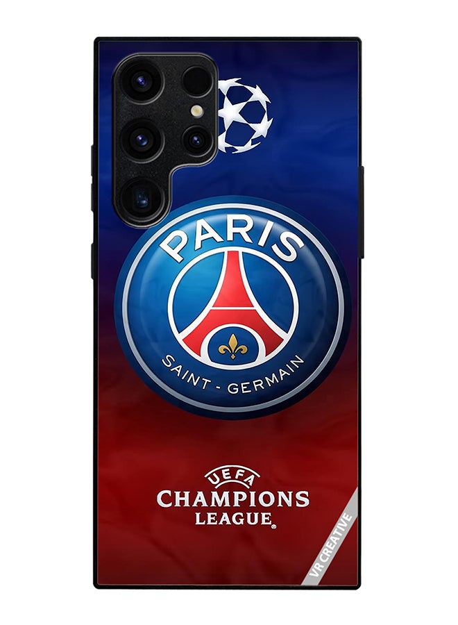 VR CREATIVE Protective Case Cover For Samsung Galaxy S25 Ultra Uefa Champion League Design Multicolour