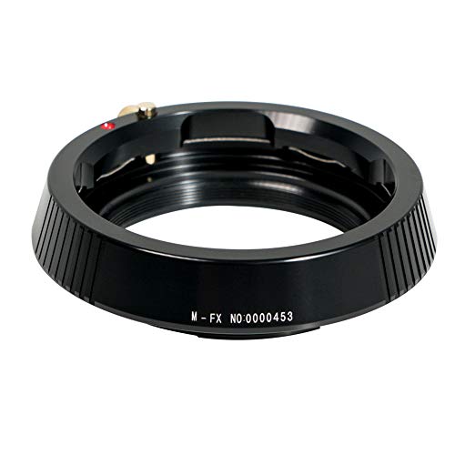 TTArtisan Lens Adapter/Converter Ring for Leica M Mount Lens to Fuji FX Mount Camera Body Black - Image 1
