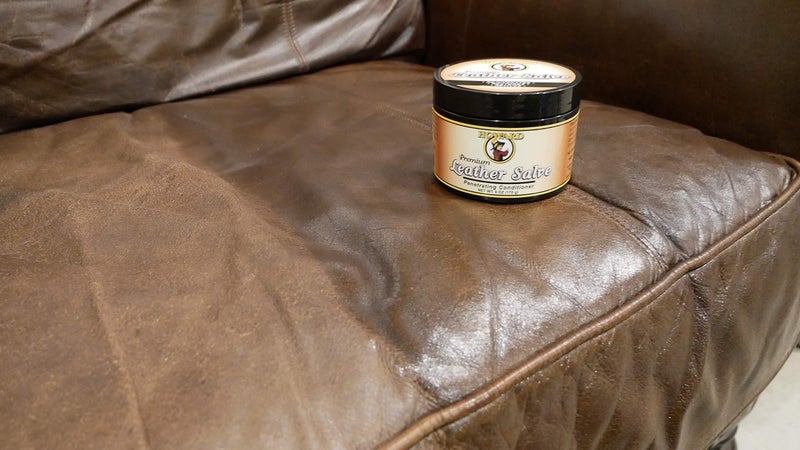 Howard Products Leather Salve - Car Leather Cleaner and Conditioner, Rejuvenates, Protects - Image 2