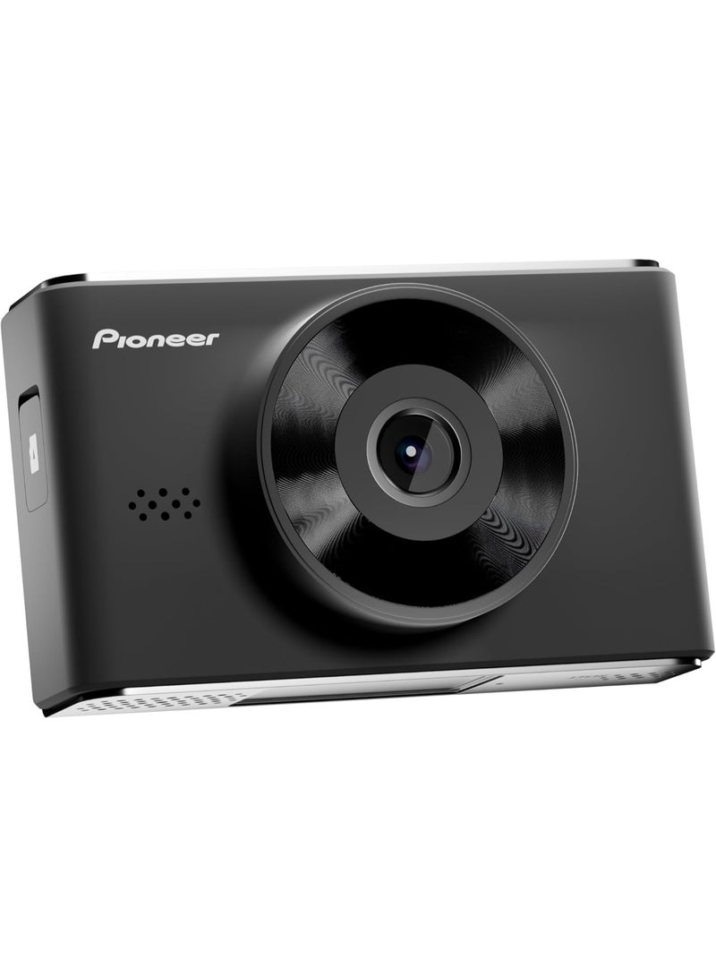 Pioneer Car Dash Camera VREC-H320SC | App Support | ADAS Warnings | 2MP 1080P | Wide Dynamic Range | 139 Field of View| GPS Logger | G-sensor| Emergency Recording |microSD Card support Upto 512GB - Image 1