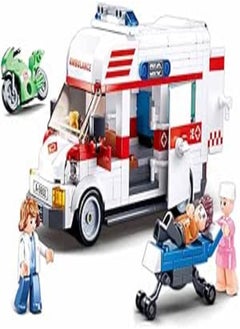 Sluban Sluban Building Toy Blocks Ambulance Building Toy Pieces - 328 Pieces, M38-B1065 