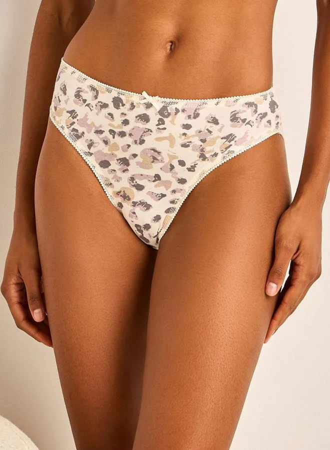 Splash FAV  Set of 5 - Bikini Briefs with Assorted Print for Women | Best Price UAE