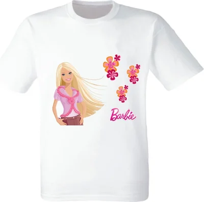 Barbie Printed Kids T-Shirt