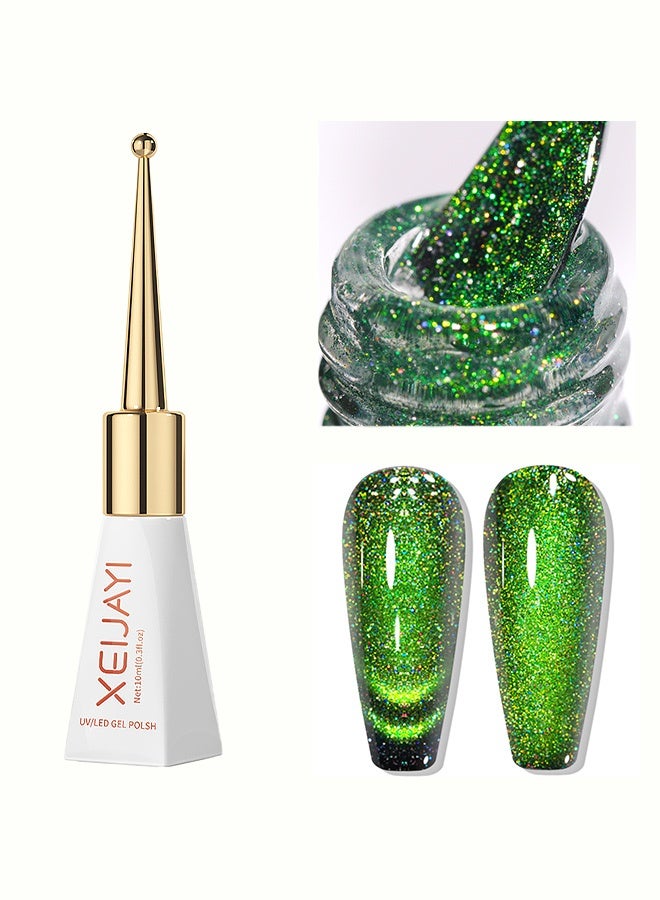 XEIJAYI UV/LED Gel Polish,Cat Eye Gel,Long-Lasting Magnetic Nail Art Gel 10ML(The box is randomly placed) - Image 1