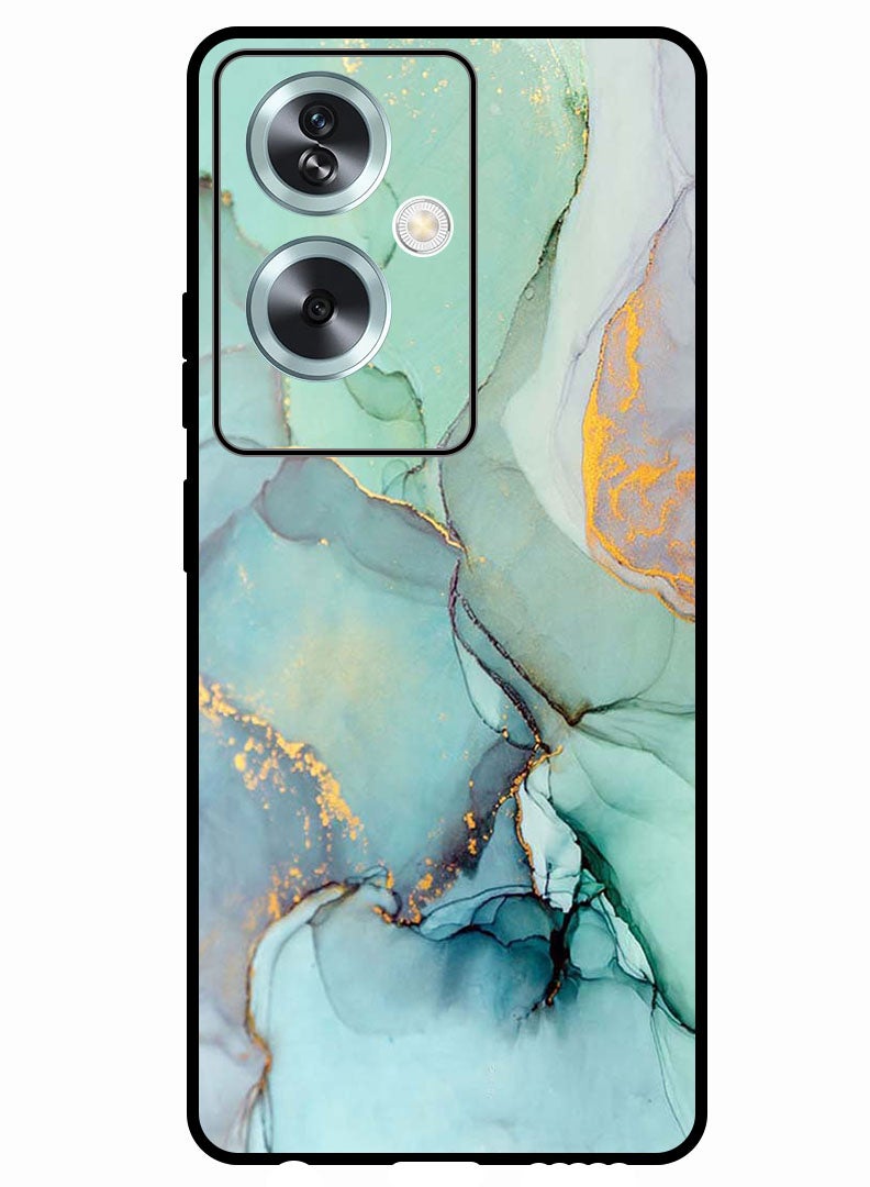 Theodor Protective Case Anti Scratch Shock Proof Bumper Cover For Oppo A2 Crack Lines - Image 1