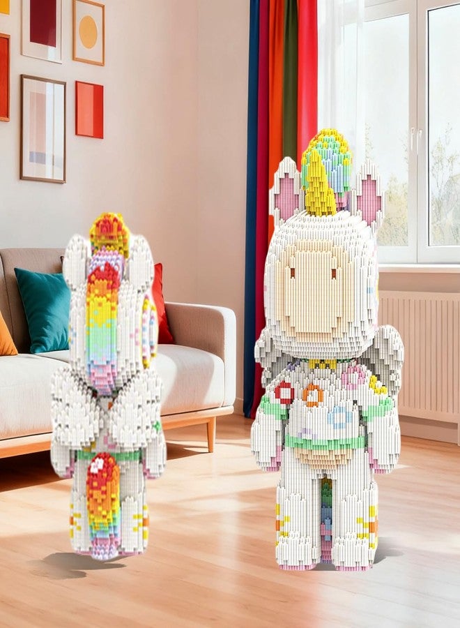 DAHONPA Blessing Horse Micro Building Blocks Set (4800 Pieces), Creative Decor Model Gift for Adults and Kids - Image 3