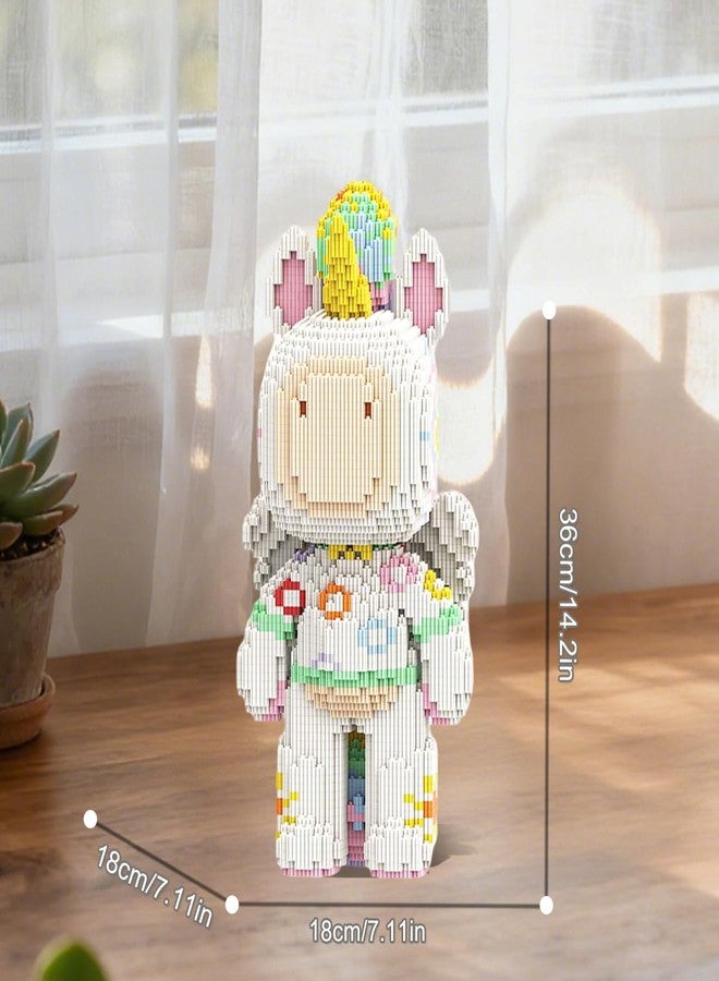 DAHONPA Blessing Horse Micro Building Blocks Set (4800 Pieces), Creative Decor Model Gift for Adults and Kids - Image 2