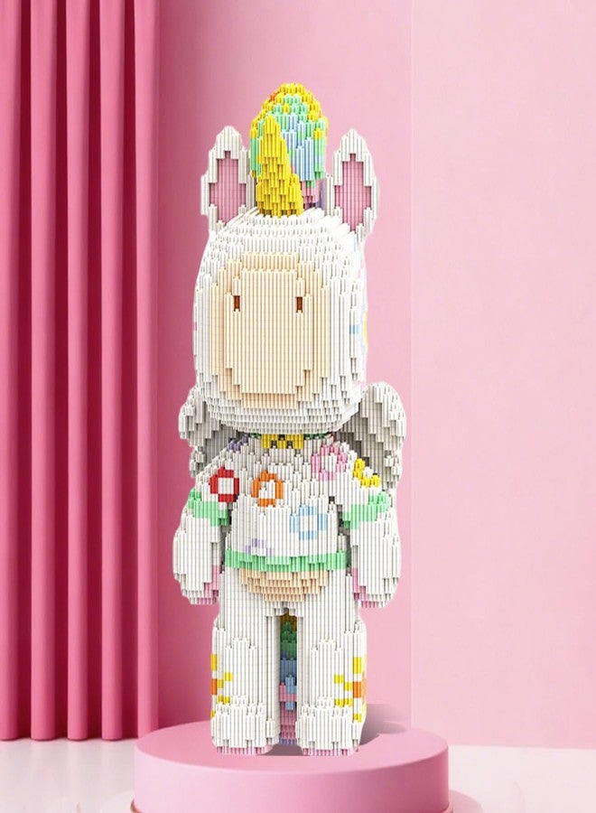 DAHONPA Blessing Horse Micro Building Blocks Set (4800 Pieces), Creative Decor Model Gift for Adults and Kids - Image 4