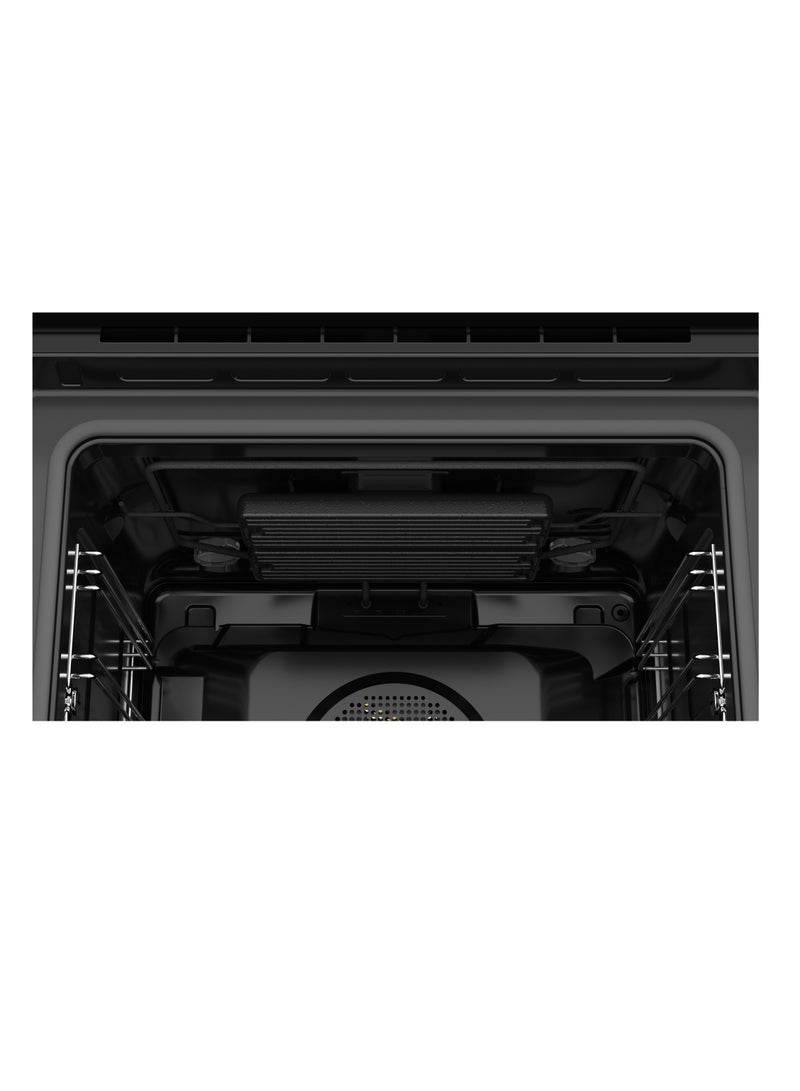 TEKA SteakMaster 71L Multifunction Pyrolytic Oven with Special Grill and Cast iron grid for Steaks Pyrolytic & HydroClean System 71 L 3518 W 111000055 Black Glass with StainlessSteel Frame - Image 4
