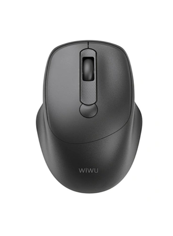 دبليو اي دبليو يو ماوس ألعاب لاسلكي WiWU WM113 لون أسود بتقنية 2.4G مع DPI قابل للتعديل وتصميم مريح - Image 1