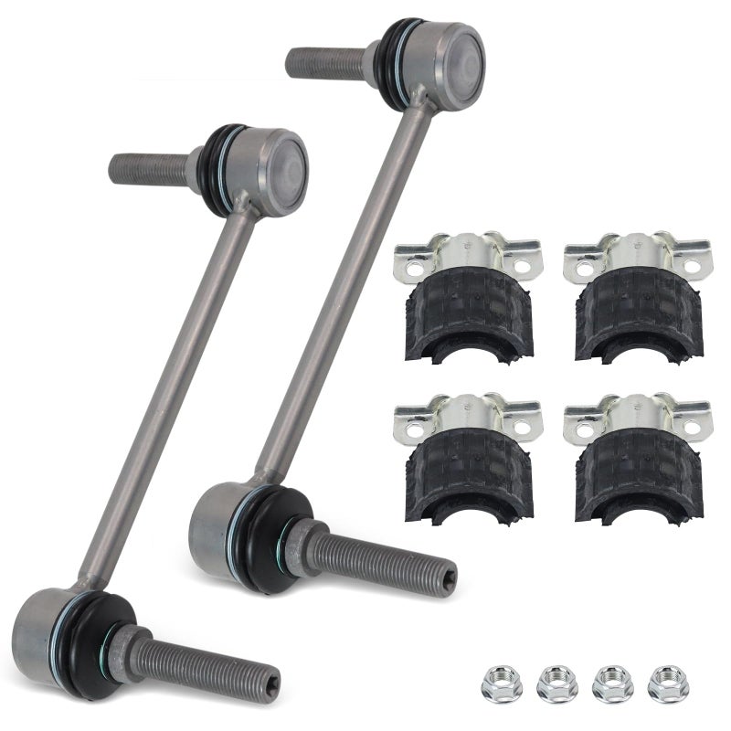 Bomunik Front Suspension Stabilizer Sway Bar Bushing Replacement for Mercedes Benz GL320 GL350 GL450 GL550 ML320 ML350 ML450 ML500 ML550 ML63 AMG R320 R350 Replacement Numbers 16432311851643202132