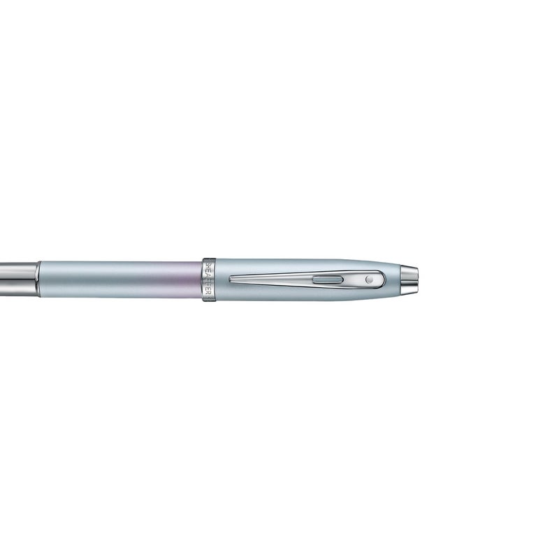 SHEAFFER قلم حبر سائل بتدرج لوني أزرق ووردي مع تشطيبات مطلية بالكروم - متوسط - Image 5