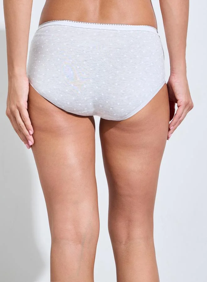Styli  Pack of 3 - Assorted Printed Full Briefs for Women | Best Price UAE