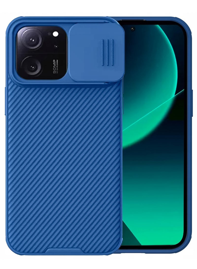 Nillkin Protective Case for Xiaomi 13T Pro 5G, TPU Shockproof Airbags Frame with Camera Lens Protection Slide Cover, PC Anti-Fingerprint Mobile Back Cover, for Xiaomi 13T 5G 6.67-inch Slim Fit Phone Cases - Image 1