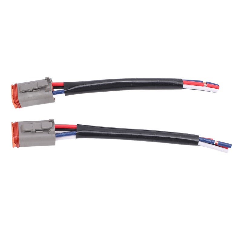 DT 4 Pin Connector Wiring Harness 2-Piece Waterproof Electrical Harness Kit - High Strength Plastic Copper Material for Automotive Truck Boat LED Light - Image 3