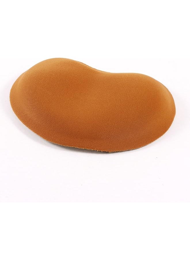 erorex - Qtqgoitem Orange Gel Wavy Mouse Pad Wrist Rest Support For Desktop Pc Computer Model Bcc 395 A57 Db6 871 - Image 1