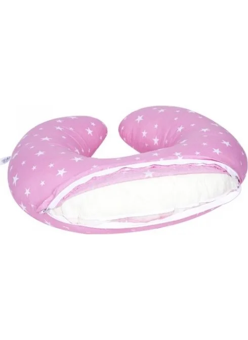 Sevi Bebe Eco Mother Starry Baby Cushion 117-2 Pink