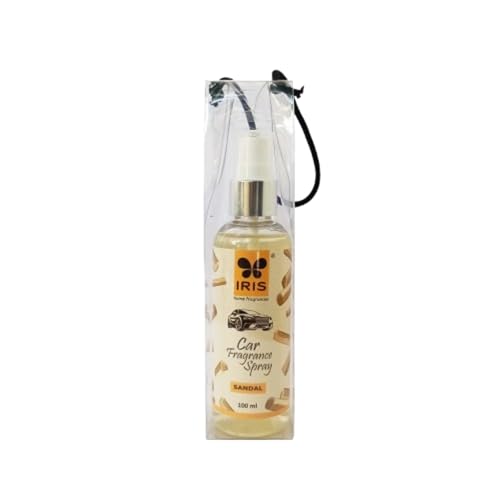 IRIS Sandalwood Car Air Freshener Spray | Long-Lasting Fragrance | 100ml - Image 1