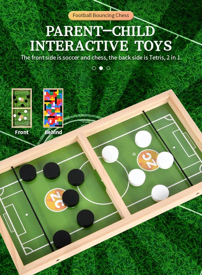 لعبة Fast Sling Puck لعبة Tetris Puzzle Board لعبة ألغاز تفاعلية للعائلة بين الوالدين والطفل  - Image 2