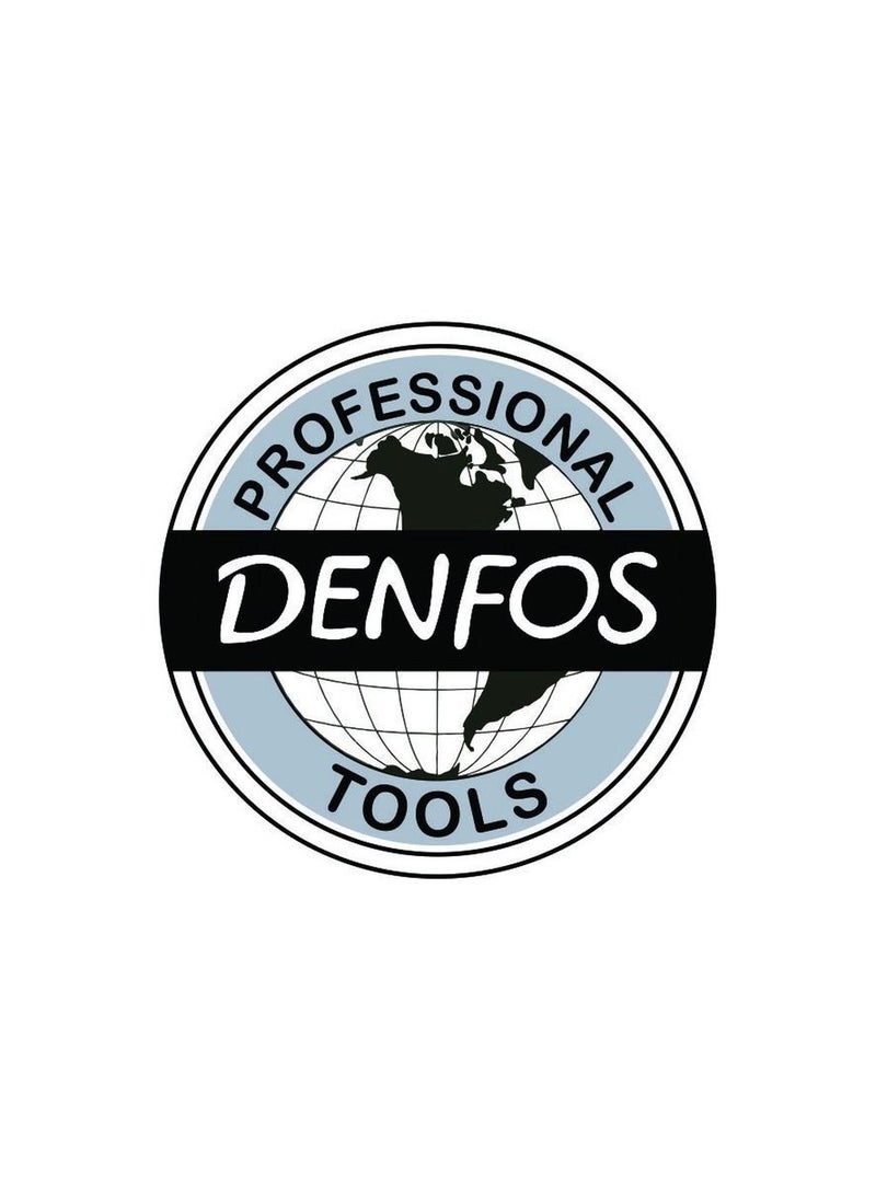 DENFOS - 12 Piece Double Open End Spanner Set - Metric Sizes 6-32mm - High Strength Cr-V Sand Blown Steel Wrench with Roll Bag - Image 1