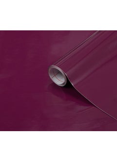 d-c-fix 346-0673 Glossy Plum Self-Adhesive Foil  - Image 2
