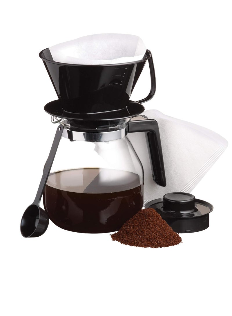 FILTROPA Filtropa Coffee Filter Papers White 100 Count  - Image 2