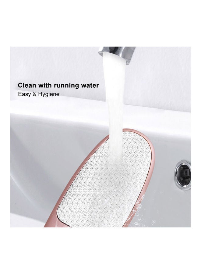 NIBEMINENT 2-Sided Stainless-Steel Foot File Rose Gold/Silver 16.6cm - Image 5