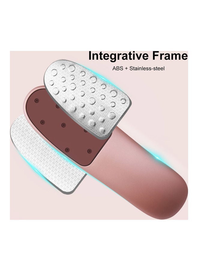 NIBEMINENT 2-Sided Stainless-Steel Foot File Rose Gold/Silver 16.6cm - Image 4