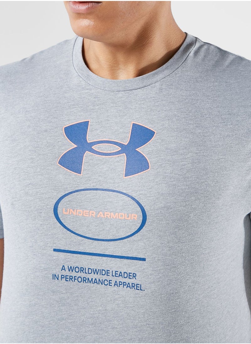 UNDER ARMOUR - Core Novelty Graphic T-Shirt - Image 1