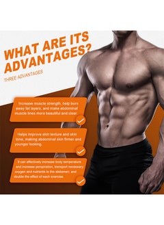West&Month West Month Muscle Sculpting Cream, Men's Abdominal Line Fitness Body Contouring Tightening Flab Massage Cream  - Image 2