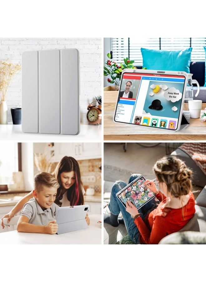 LEDIN Case Compatible with iPad Pro 11 2022/2021/2020 Case/iPad Pro 11 Case Pro 11 Inch with Pencil Holder, Trifold Stand Protective Case Supports 2nd Gen iPencil Charging, Auto Sleep/Wake - Image 5