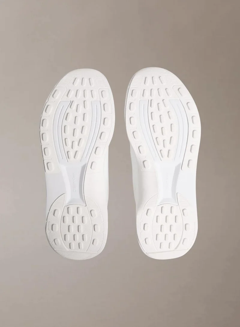 Calvin Klein Triple Bright White CK Volumax - Chunky CK Stripe Runner Trainers for Men | Best Price UAE