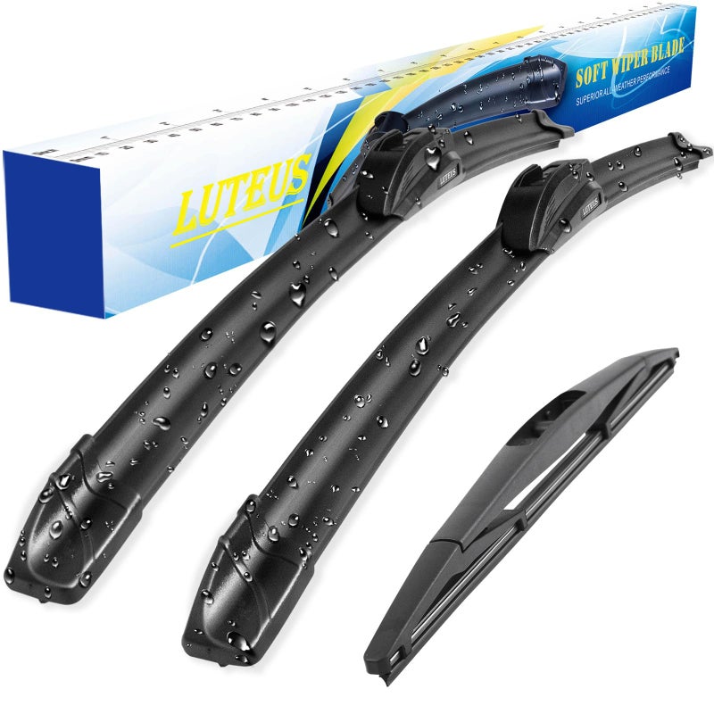 Wiper Blades Replacement for 20182021 Jeep Wranglere All Seasons Windshield Wiper Blades 161612Set of 3 UJ HOOK
