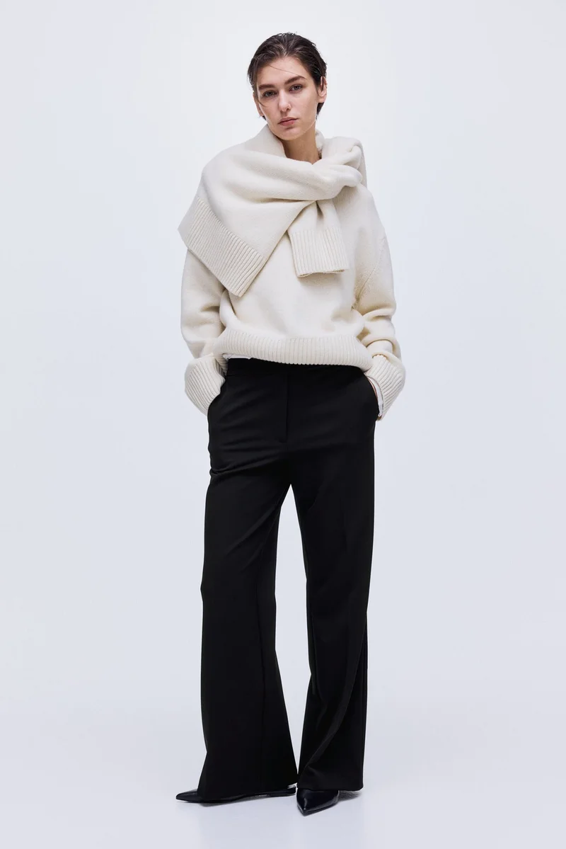 اتش اند ام بنطلون تويل بقصّة بوت