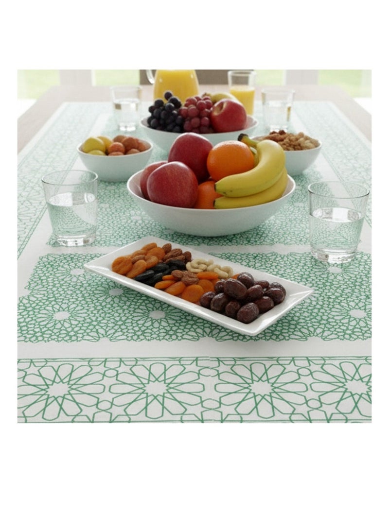 Houzi غطاء طاولة رول هوزي سُفرة بلاستيك 90 متر × 1.42 متر × 5 كجم - Image 4