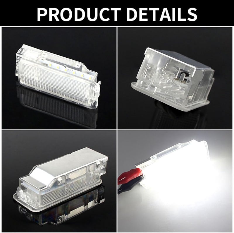 QASULER LED Footwell and Glove Box Light Set for Peugeot - Image 5