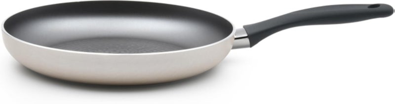 Aveiro Aluminum Bakelite Soft Touch Fitting Frypan, 28 cm Diameter, Non-stick, Beige, Made In Portugal