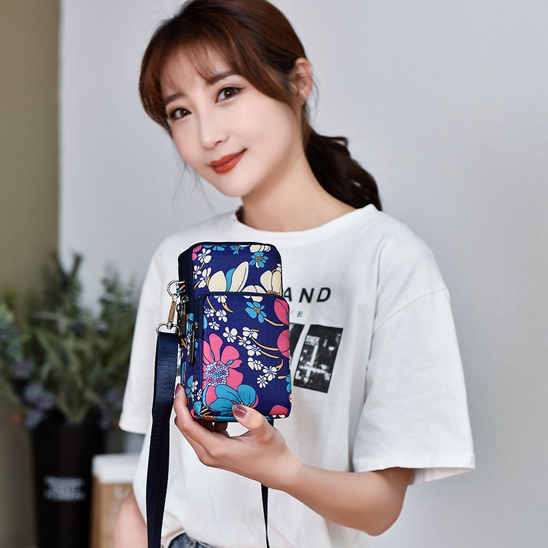 New Mobile Phone Bag Women'S Mini Bag Shoulder Crossbody Bag Wrist Coin Purse Casual Sports Dancing Forearm Bag - Image 5
