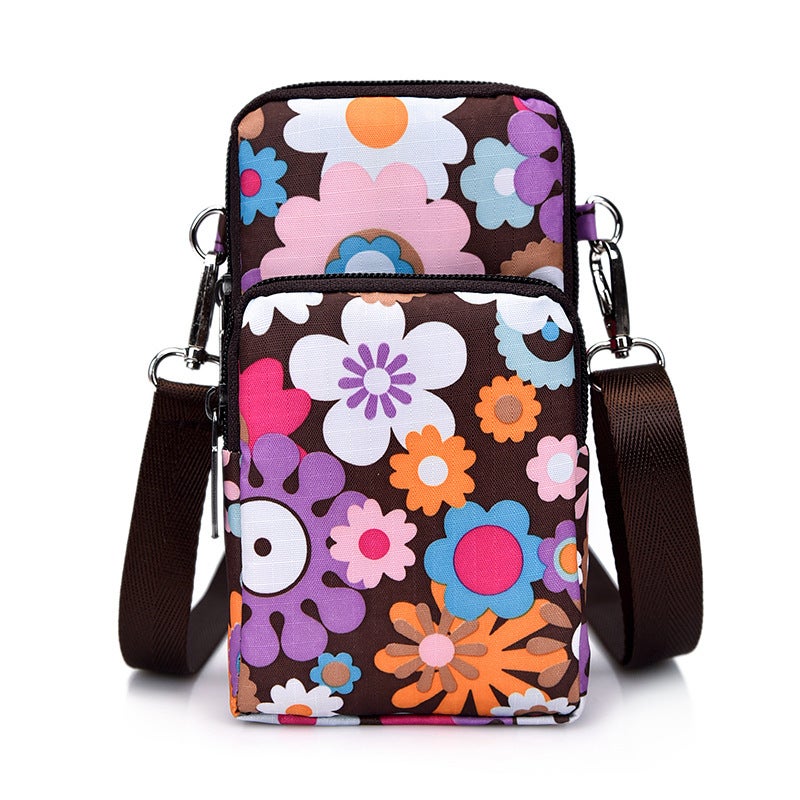 New Mobile Phone Bag Women'S Mini Bag Shoulder Crossbody Bag Wrist Coin Purse Casual Sports Dancing Forearm Bag - Image 1