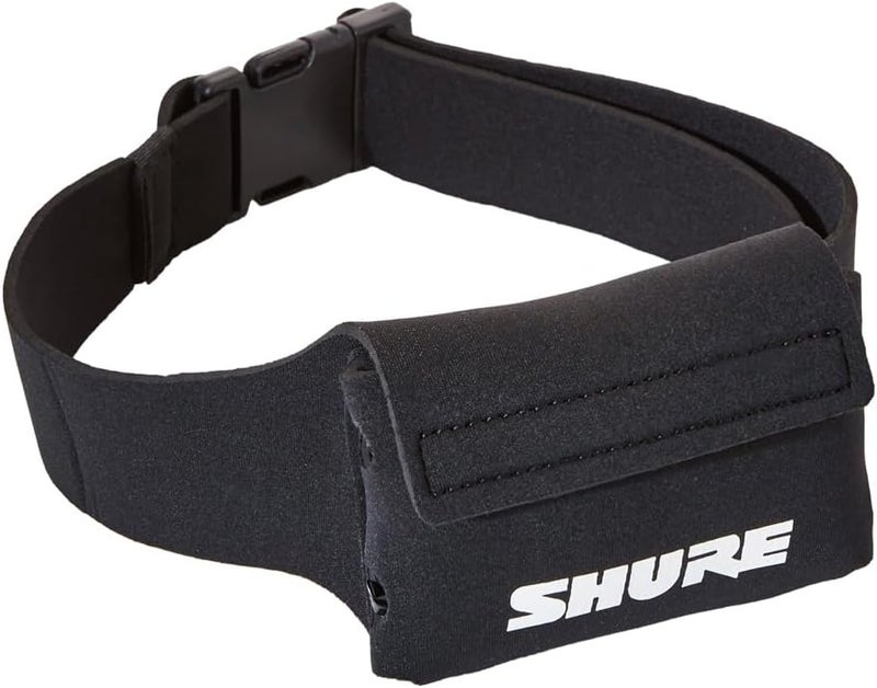 Shure WA570A Neoprene Bodypack Belt Pouch for Wireless Bodypack Transmitters - Ideal for Fitness Instructors - Image 1