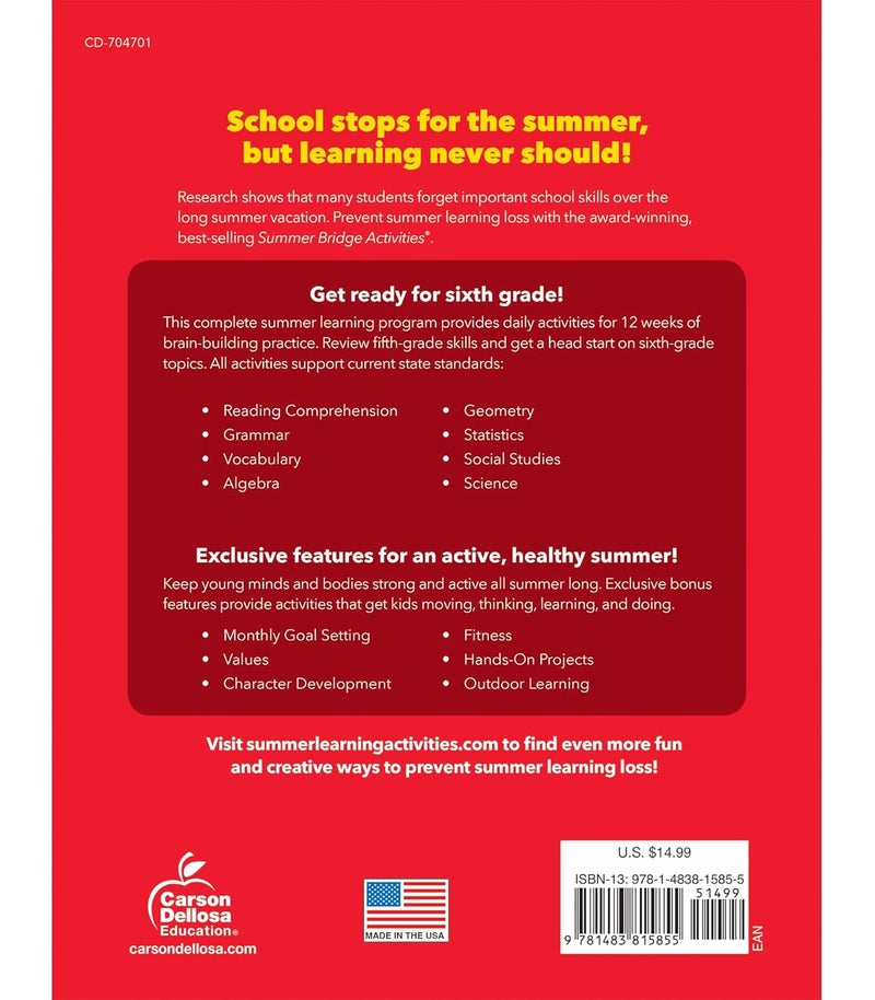 Summer bridge activities: bridging grades 5 to 6. - Image 2