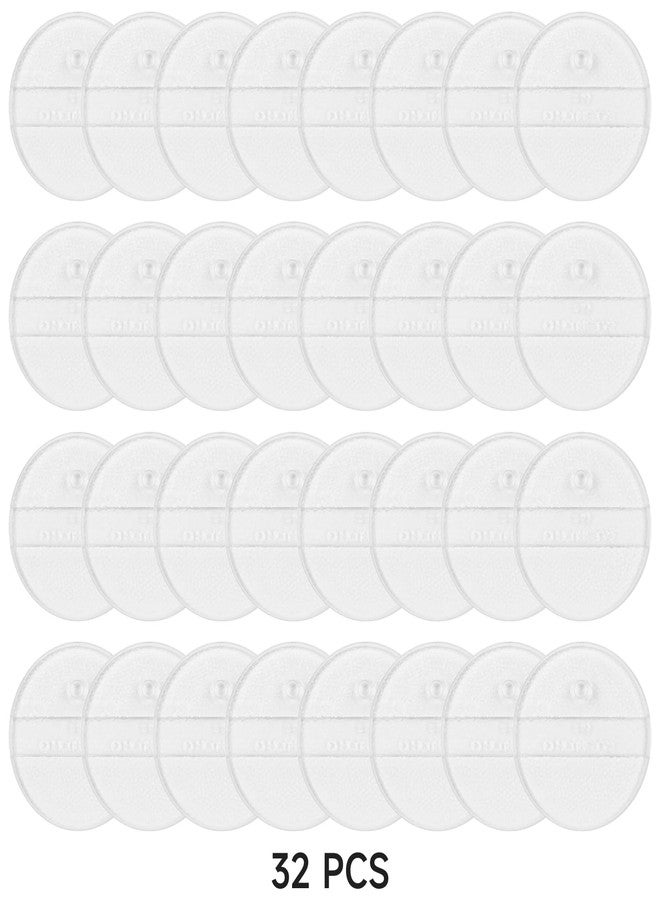 DisplayMore 32 Pieces 6 inch Action Figure Stand,Support Display Stands With Peg,Compatible with 1/12 Scale Marvel Legends /DC/ GI Joe/ MOTU Figure Toy (32PCS-Clear-Round) - Image 3