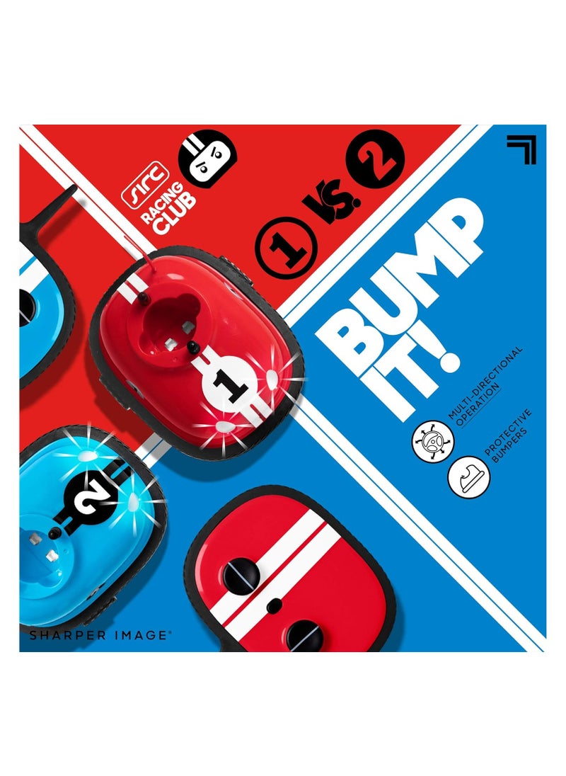 Sharper Image Road Rage RC Speed Bumper Cars, Mini Remote Controlled Ejector Vehicles, 2 Player Head to Head Battle, Crash into Opponents, 2.4 GHz, Red and Blue, Ages 6 and Up  - Image 3